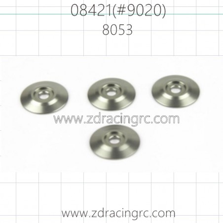 ZD RACING Pirates 3 BX-8E 08421 Parts 8053 Tail Fixed gasket