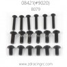 ZD RACING BX-8E 08421 1/8 Parts 8079 button head screw set