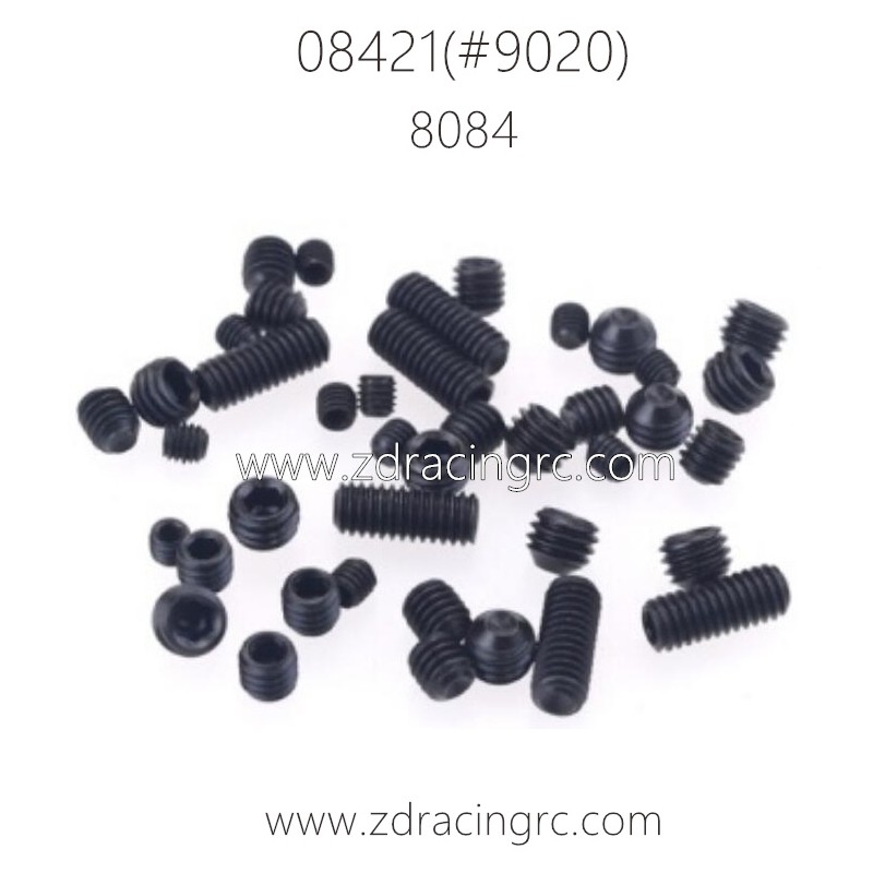 ZD RACING BX-8E 08421 1/8 Parts 8084 all Machine screw
