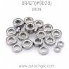 ZD RACING BX-8E 08421 1/8 Parts 8109 Complete Bearings set for Truck