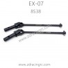 ZD RACING EX07 Parts 8538 Front Bone Dog Shaft CVD