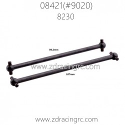 ZD RACING BX-8E 08421 Parts 8230 Center drive shaft