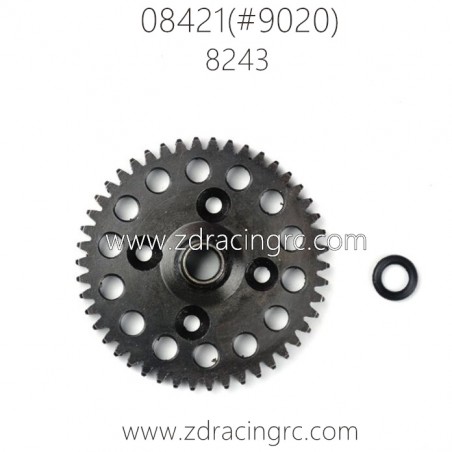 ZD RACING BX-8E 08421 Parts 8243 46T Middle Differential Gear CNC Steel