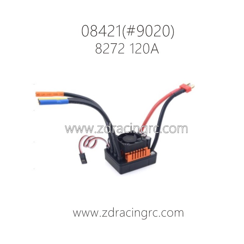 ZD RACING BX-8E 08421 Parts 8272 120A ESC