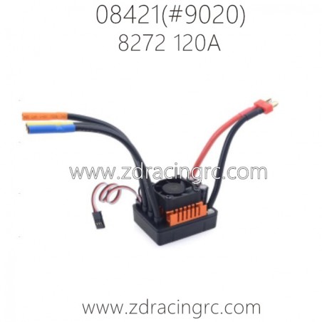 ZD RACING BX-8E 08421 Parts 8272 120A ESC
