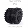 ZD RACING BX-8E 08421 Parts 8490 Pre-glued tires