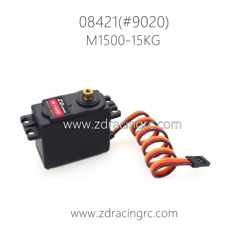 ZD RACING BX-8E 08421 Parts M1500 15kg Servo with metal Gear