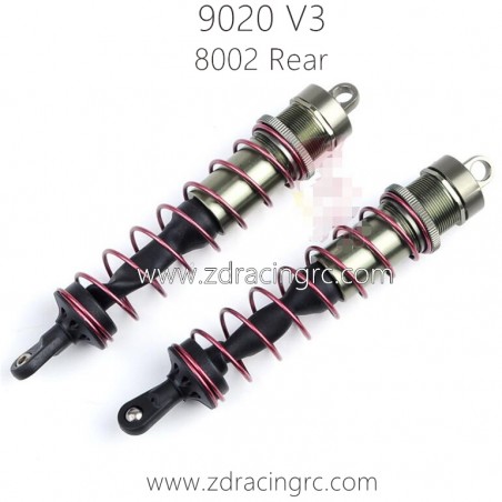 ZD RACING 9020 V3 1/8 RC Car Parts 8002 Rear Shock Absorbers ZD RACING 9020 V3 1/8 RC Car Parts 8002 Rear Shock Absorbers