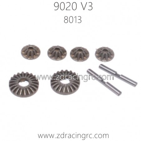 ZD RACING BX-8E 9020 V3 Parts 8013 Differential Gears