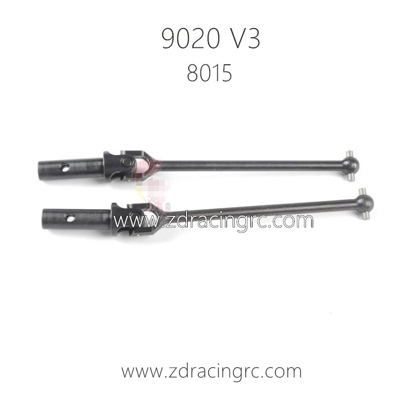 ZD RACING BX-8E 9020 V3 Parts 8015 Horizontal Bone Dog Shaft CVD