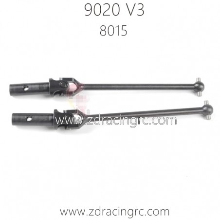ZD RACING BX-8E 9020 V3 Parts 8015 Horizontal Bone Dog Shaft CVD
