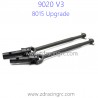ZD RACING 9020 V3 Parts Upgrade 8015 Horizontal Universal Drive Shaft Hardened