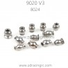 ZD RACING 9020 V3 RC Car Parts 8024 Ball Head set