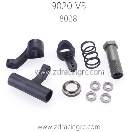 ZD RACING 9020 V3 Parts 8028 Steering Set with Bearing