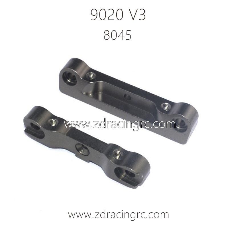 ZD RACING 9020 V3 RC Car Parts 8045 Rear Lower Suspension Bracket Mounts CNC