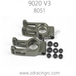 ZD RACING 9020 V3 RC Car Parts 8051 Rear Hub Caries CNC