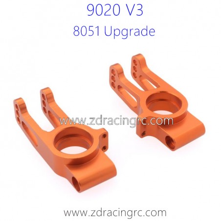 ZD RACING 9020 V3 Upgrade Parts 8051 Rear Hub Caries CNC ZD RACING 9020 V3 Upgrade Parts 8051 Rear Hub Caries CNC