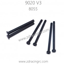 ZD RACING 9020 V3 Parts 8055 Pins for Upper Suspension Arms