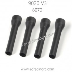 ZD RACING 9020 V3 Parts 8070 Dust Covers for Shock Shaft