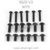 ZD RACING 9020 V3 Parts 8079 button head screw set