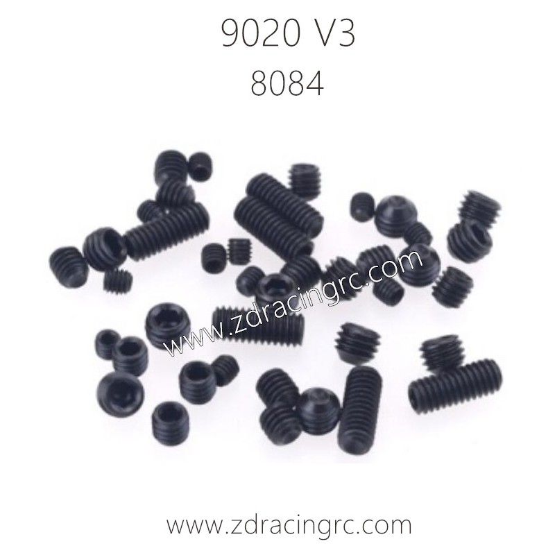 ZD RACING 9020 V3 Parts 8084 All Machine screw