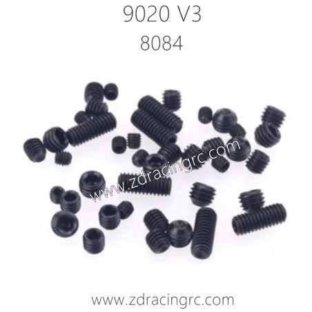ZD RACING 9020 V3 Parts 8084 All Machine screw