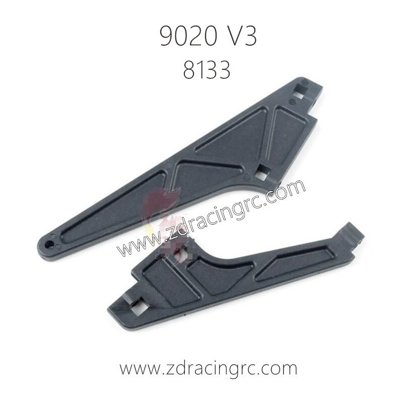 ZD RACING 9020 V3 1/8 RC Car Parts 8133 MT8 Front Rear Support Kit