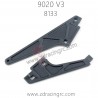 ZD RACING 9020 V3 1/8 RC Car Parts 8133 MT8 Front Rear Support Kit