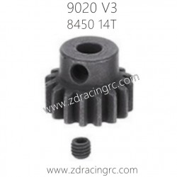 ZD RACING 9020 V3 1/8 Parts 8195 Motor Gear 14T