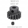 ZD RACING 9020 V3 1/8 Parts 8195 Motor Gear 14T