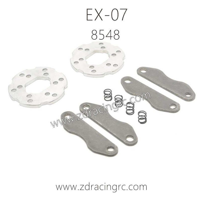 ZD RACING EX07 Parts 8548 Brake Disc and Pad Set