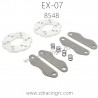 ZD RACING EX07 Parts 8548 Brake Disc and Pad Set
