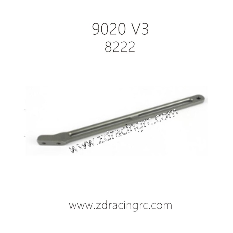ZD RACING 9020 V3 1/8 Parts 8222 Rear support  brace CNC