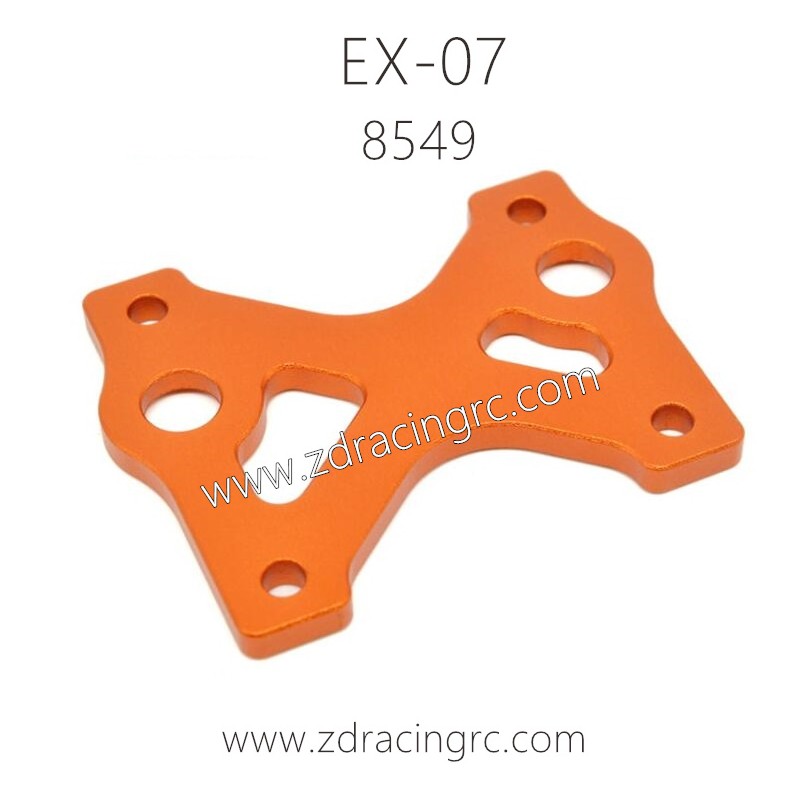 ZD RACING EX07 Parts 8549 Center Diff. Support Plate CNC