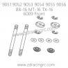 ZD RACING 9051 9052 9503 9054 9055 9056 Parts 6009 Shock Shafts