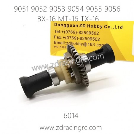 ZD RACING 9051 9052 9503 9054 9055 9056 Parts 6014 Differential Gear set ZD RACING 9051 9052 9503 9054 9055 9056 Parts 6014 Differential Gear set