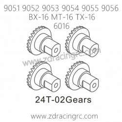 ZD RACING 9051 9052 9503 9054 9055 9056 RC Car Parts 6016 Differential Driven Gear