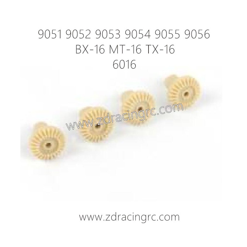 ZD RACING 9051 9052 9054 9055 9056 RC Car Parts 6016 Differential Driven Gear