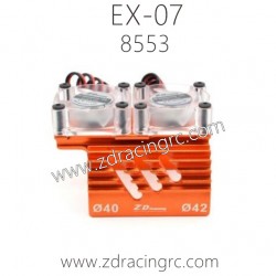 ZD RACING EX07 Parts 8553 Motor Heat sink 40X42