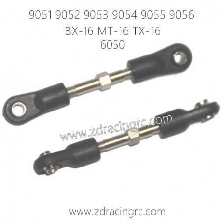 ZD RACING 9051 9052 9503 9054 9055 9056 Parts 6050 Steering Connect Rods