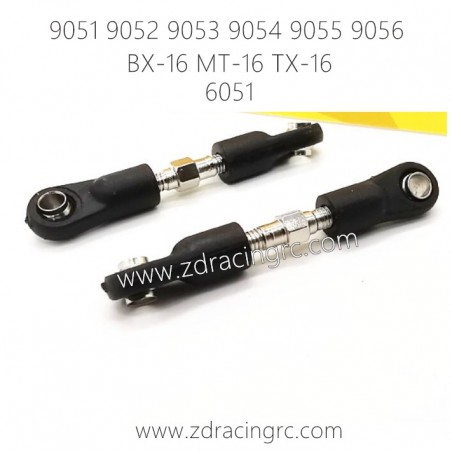 ZD RACING 9051 9052 9503 9054 9055 9056 Parts 6051 Adjustable Servo Rod Sets ZD RACING 9051 9052 9503 9054 9055 9056 Parts 6051 Adjustable Servo Rod Sets