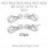 ZD RACING 9051 9052 9503 9054 9055 9056 Parts 6052 Clips set