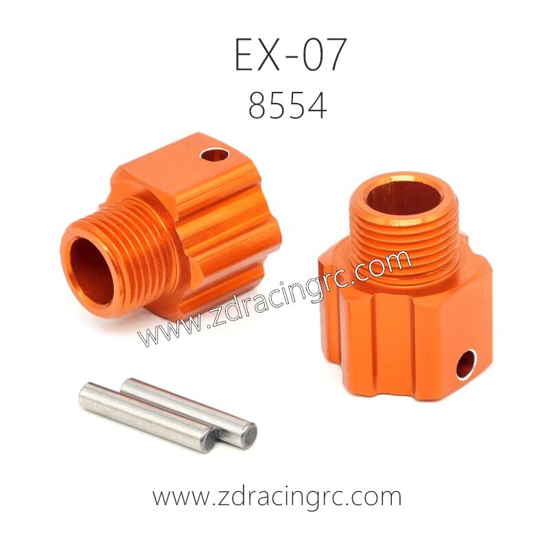 ZD RACING EX07 Parts 8554 Rear Wheel Hub