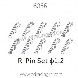 ZD RACING 1/16 RC Car Parts 6066 R-Pin Set 1.2