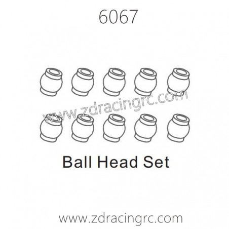 ZD RACING 1/16 RC Car Parts 6067 Ball Head Set