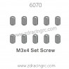 ZD RACING 1/16 RC Car Parts 6070 M3X4 Screw set