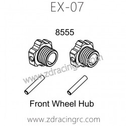 ZD RACING EX07 Parts 8555 Front Wheel Hub
