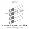 ZD RACING 1/16 RC Car Spare Parts 6222 Lower Suspension Pins