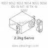 ZD RACING 9051 9052 9053 9054 9055 9056 Parts 6087 2.2KG Servo