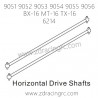 ZD RACING 9051 9052 9053 9054 9055 9056 Parts 6214 Horizontal Drive Shafts